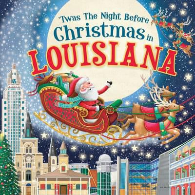 ‘Twas the Night Before Christmas in Louisiana Book