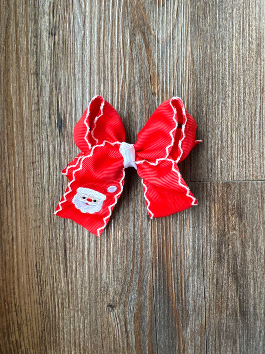 4.5 Inch Santa Bow