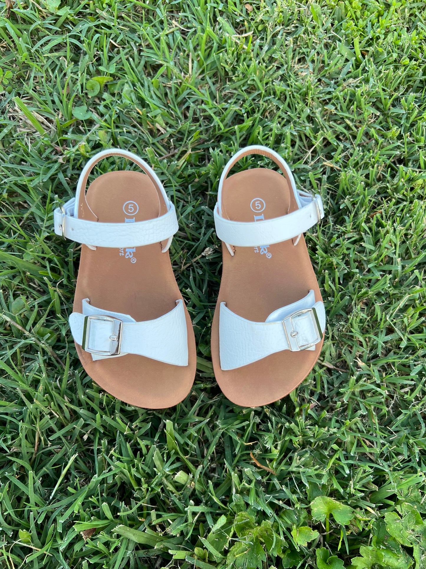 White Toddler Girl Sandals