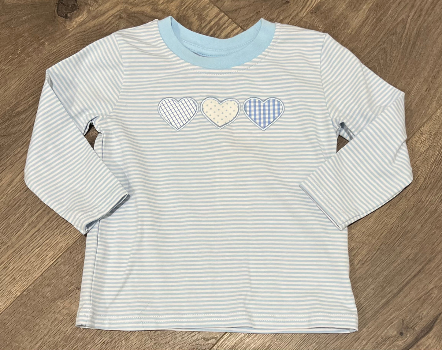 Valentines Blue Heart Shirt