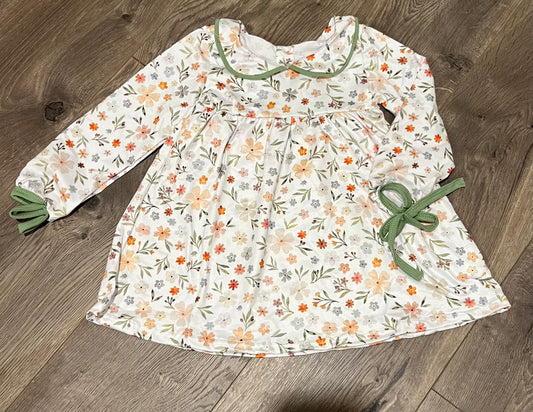 Fall Floral Dress