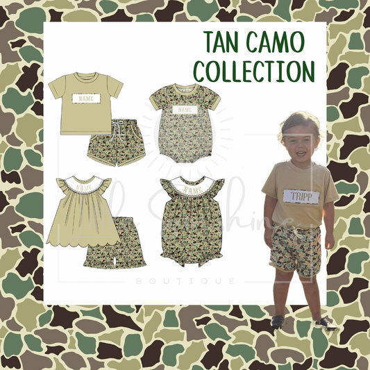 Tan Camo Collection